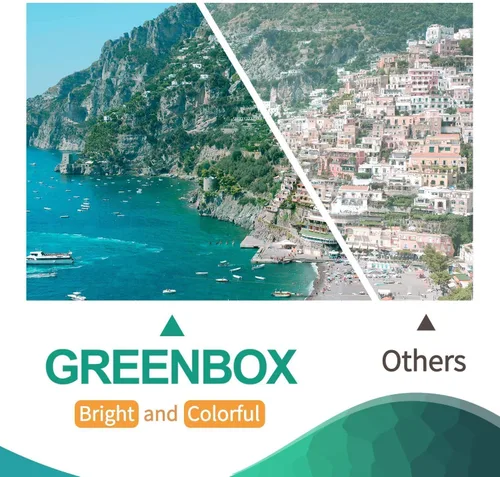 Vista 5 de GREENBOX Cartucho de tinta remanufacturado de repuesto para cartuchos de tinta Canon 261, alto rendimiento CL-261XL, para Canon TS6420 TS5320 TR7020