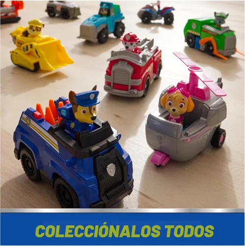 Vista 5 de Paw Patrol, Chase’s Patrol Cruiser, Toy Car with Collectible Action Figure