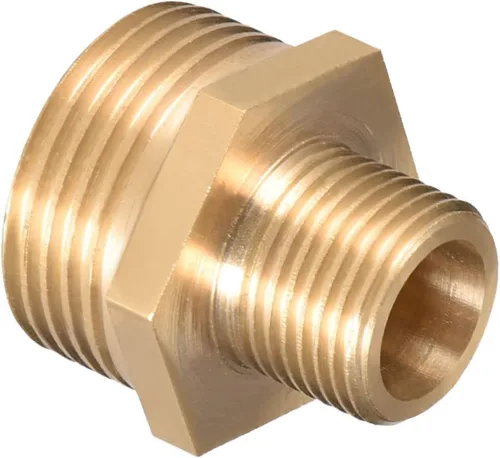 Vista 10 de M METERXITY Accesorio de tubería de rosca macho - Hex G1/2 x G3/4 Macho Rosca Tubería Adaptador, Acoplador Rápido, Aplicar a Tubo de Aire, Compresor