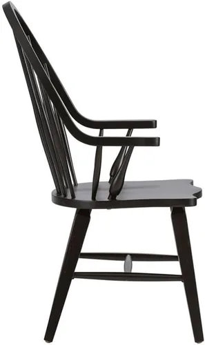 Vista 4 de Liberty Furniture Industries Windsor - Silla con brazos traseros, 25 pulgadas de ancho x 25 pulgadas de profundidad x 41 pulgadas de alto