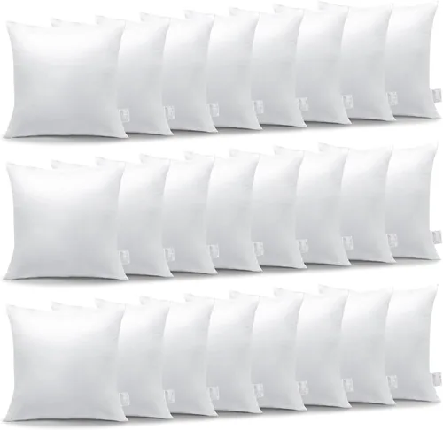Vista 10 de OTOSTAR Paquete de 4 rellenos de almohada, 12 x 20 pulgadas, cojines rectangulares interiores, suaves, esponjosos, rellenos de cojín decorativos