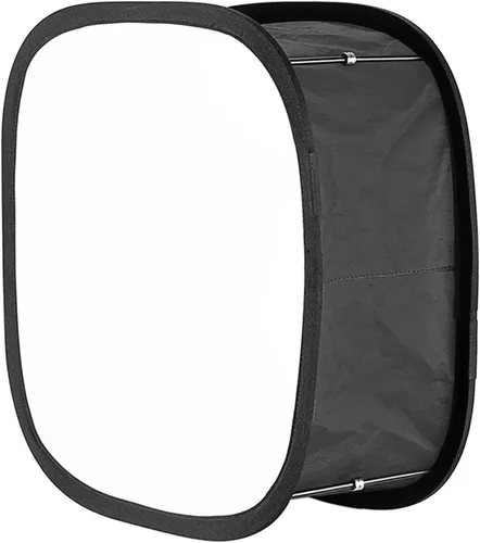 Vista 9 de Neewer Caja de luz Softbox plegable con clip de correa, rejilla y bolsa de transporte Compatible con paneles de luz LED Neewer 480/660/530, apertura