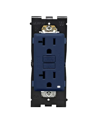 Vista 33 de Leviton Renu - Toma GFCI autocomprobada resistente a manipulaciones, 15 amperios, RGF15-CA, café con leche