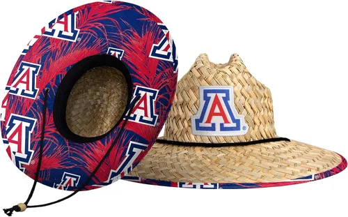 Vista 101 de FOCO - Sombrero de paja con logotipo de equipo universitario de NCAA y estampado floral para hombre