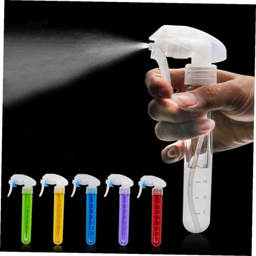 Vista 9 de POPETPOP Botellas de spray de nebulización para peluquería, botella de spray de peluquería botella de perfume recargable, botella de spray continua