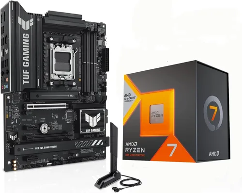 Vista 11 de MICRO CENTER AMD 9900X Processor with ASUS ROG Strix B650A WiFi Motherboard Combo de placa base CPU, Ryzen 9, AM5, DDR5, PCIe 5.0, USB 3.2 Gen2x2