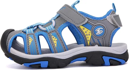 Vista 6 de Dadawen - Sandalias deportivas de verano para la playa, para niños y niñas (niños pequeñosniños grandes)