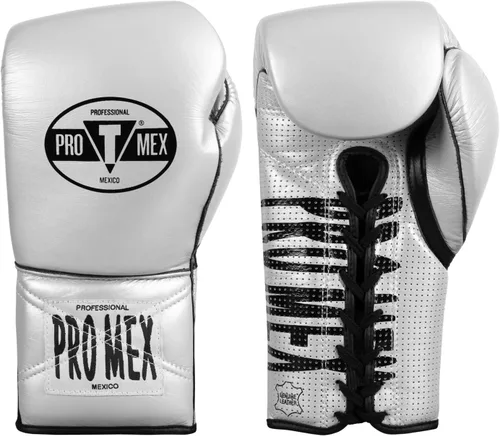 Vista 8 de Guantes de boxeo Title Boxing Pro Mex Professional Edge con cordones para entrenamiento/sparring