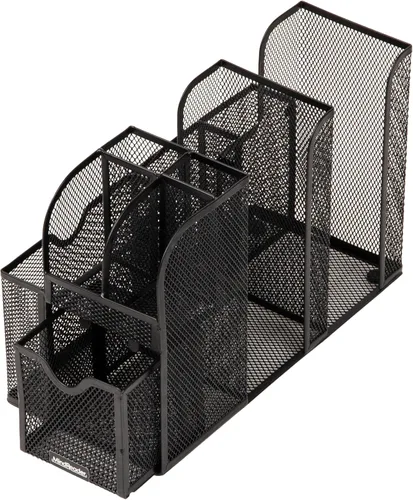 Vista 4 de Mind Reader caja organizador de café, Malla Negra, talla única