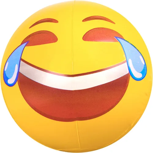 Vista 7 de Coconut Float Emoji - Pelotas de playa inflables de 18 pulgadas, ideales para fiestas de verano y eventos de natación