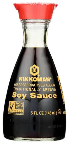 Vista 4 de Kikkoman Salsa de soja Maroyaka, 33.8 onzas