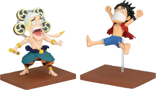 Vista 10 de Banpresto - One Piece - Log Stories - Luffy & Nami, World Collectable Figure de Bandai Spirits