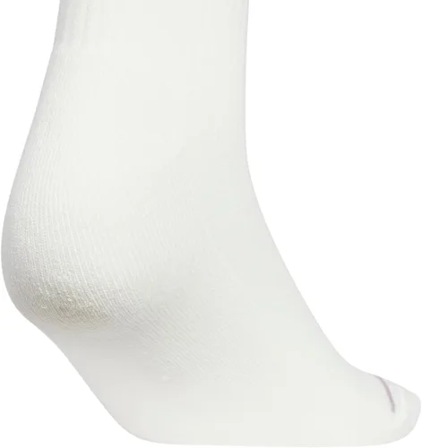 Vista 5 de adidas Calcetines altos de 3 rayas para mujer (3 pares) con compresión de arco para un ajuste seguro