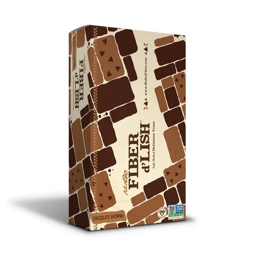 Vista 9 de NuGo Fiber d'Lish Canela y Pasas, 12g de Fibra Alta, Vegano, 150 Calorías, 16
