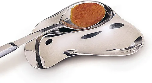Vista 3 de RSVP Stainless Steel Double Spoon Rest. 7