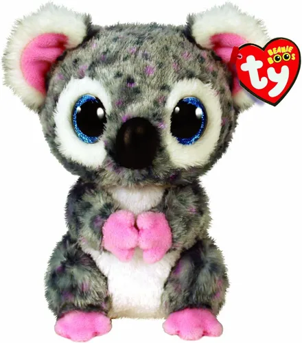 Vista 2 de TY Toys 2008070 - Juguete de peluche, color gris