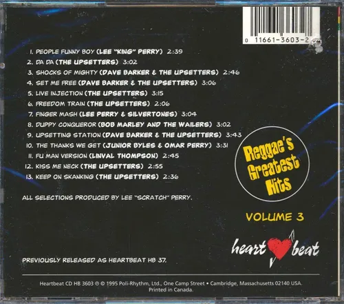 Vista 2 de Reggae's G.H. 3 (Reggae's Greatest Hits) Audio CD – CD, 16 Mayo 1995
