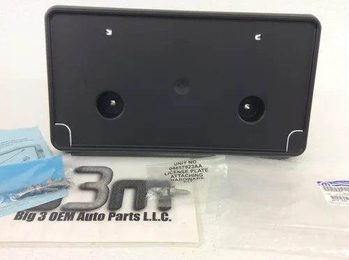 Vista 2 de Soporte para placa de licencia frontal para Dodge Ram 1500, marca Mopar OEM