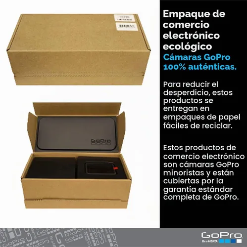 Vista 3 de GoPro HERO9 Black - Paquete de comercio electrónico - Cámara de acción impermeable con pantalla LCD frontal y pantalla trasera táctil, video 5K