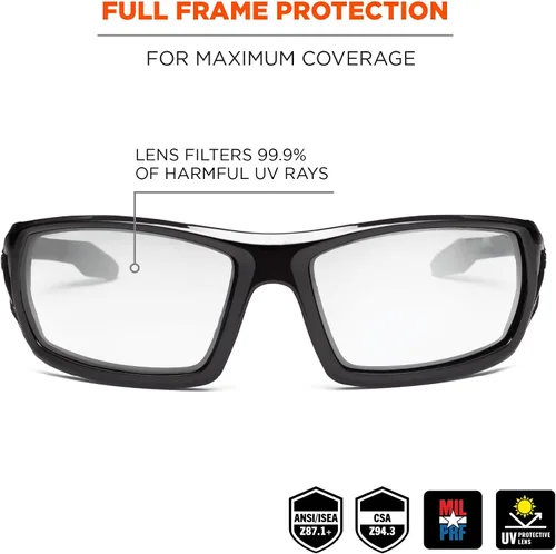 Vista 2 de Ergodyne Gafas de seguridad antivaho Skullerz ODIN
