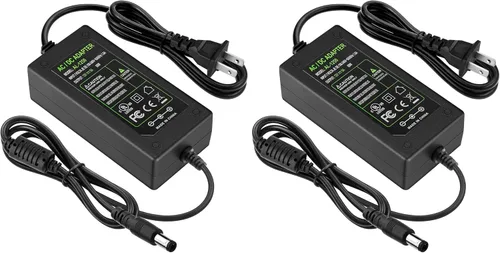 Vista 9 de TOBWOLF Adaptador de corriente DC 12V 3A, 36W AC 100-240V US Plug con cable