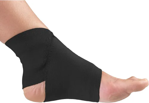 Vista 7 de Champion Figure-8 - Tobillera, soporte de compresión elástico ligero, recuperación de articulaciones musculares, negro, talla XS