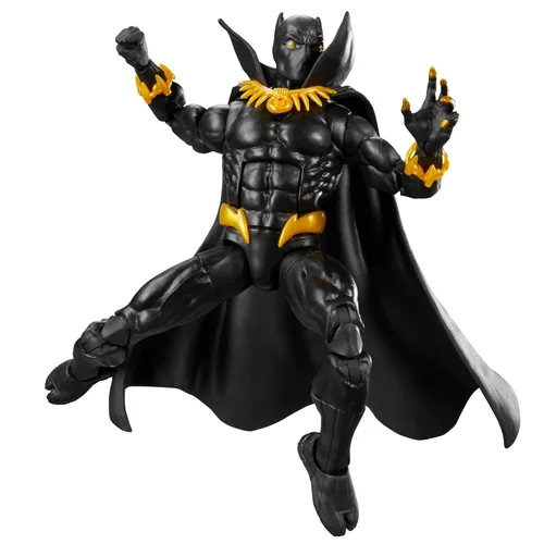 Vista 6 de Marvel Legends Series Black Panther, Figura de acción coleccionable de Comics de 6 pulgadas