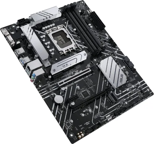 Vista 5 de ASUS Prime B660-PLUS D4 LGA 1700 (Intel 12ª generación) ATX placa base
