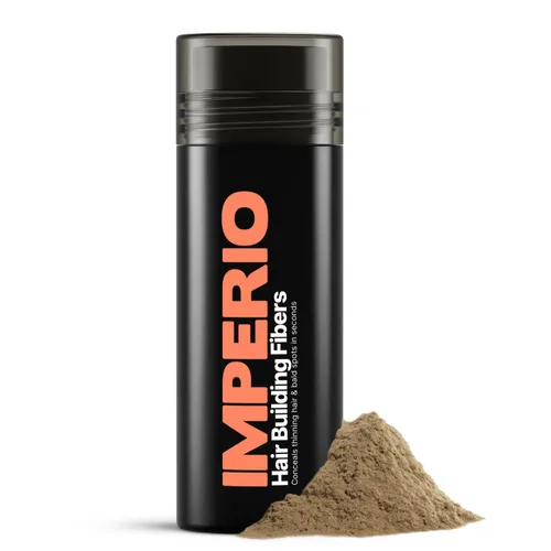 Vista 10 de IMPERIO Fibras de construcción del cabello para adelgazar el cabello, 0.92 oz de fibras capilares de primera calidad para mujeres y hombres