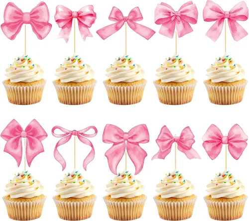Vista 25 de 40 piezas de decoración de dinosaurios para cupcakes de cumpleaños de dinosaurios, decoraciones de pastel de dinosaurio para temática