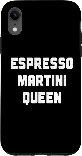 Vista 9 de Funda para iPhone 12 mini Espresso Martini Queen, Espresso Martini con cita divertida