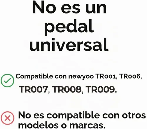 Vista 3 de newyoo Pedal para newyoo Trike, solo para modelos TR001, TR006, TR007, TR008, TR009, no para otras marcas, paquete de 2