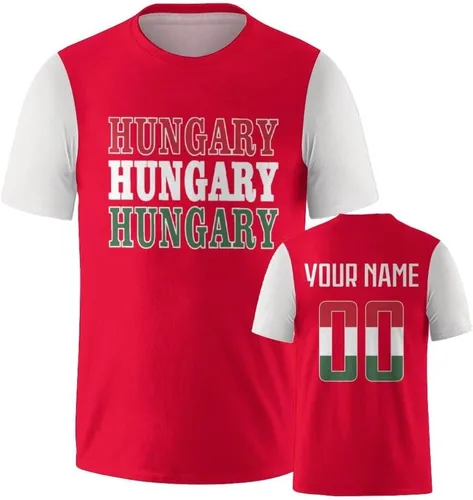 Vista 29 de Camisetas de fútbol nacionales personalizadas 2024 con diseño de fuentes, ropa personalizada con tus números de nombre para hombres, mujeres