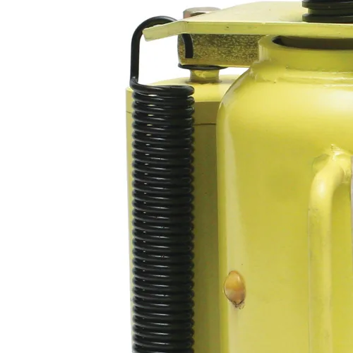 Vista 3 de ESCO 10446 Yellow Jacket Air Hydraulic Bottle Jack, capacidad de 20 toneladas, altura de 18.75 pulgadas