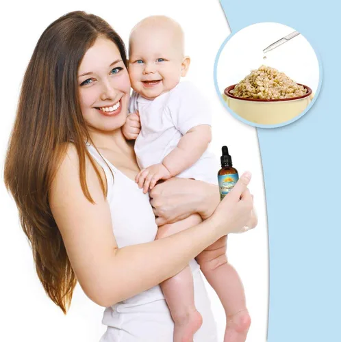 Vista 4 de Gotas de vitamina D para bebés, niños y adultos, líquido puro D3, cuentagotas de dosis fácil, suministro de 2 onzas de Natural Health Goodies