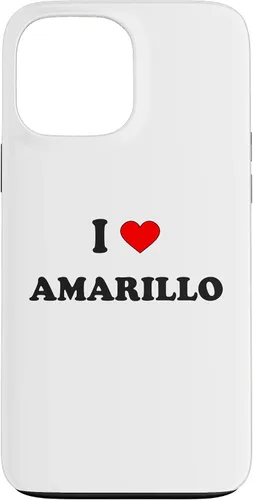 Vista 24 de I Heart Amarillo I Love Amarillo City Case for iPhone 16