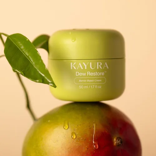 Vista 4 de Kayura Dew Restore Barrier Crema reparadora para piel seca y sensible Hidratante de hidratación de larga duración Ceramidas y péptidos Crema