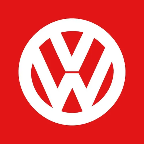 Vista 2 de Volkswagen Sudadera clásica con logotipo blanco VW para hombre