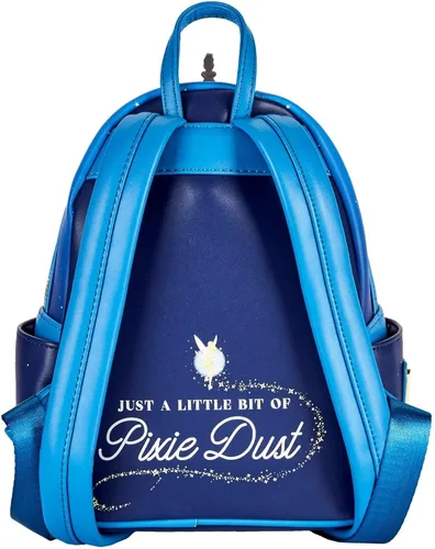 Vista 8 de Loungefly Peter Pan Glow Clock Mini Backpack