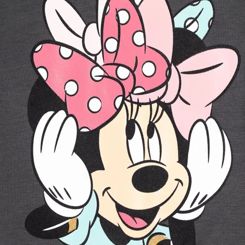 Vista 4 de Disney Minnie Mouse - Conjunto de sudadera y pantalones de forro polar, tallas de recién nacido a niño grande (recién nacido - 14-16)