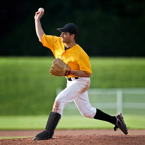 Vista 3 de Protector de pierna de bateador, espinilleras de béisbol, protector de piernas de sóftbol para jóvenes y adultos
