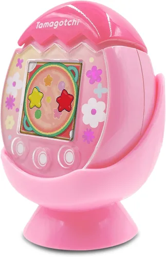Vista 3 de xcivi Soporte Base de Escritorio para Tamagotchi Pix Mascota Virtual Interactiva (Rosa)