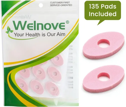 Vista 6 de Welnove 135 almohadillas ovaladas de maíz, protectores adhesivos de maíz para eliminar el maíz, aliviar callos y dolores de pies