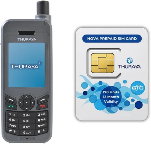 Vista 8 de OSAT Teléfono satelital Thuraya XT-LITE Diseño robusto Cobertura global Larga duración de la batería Interfaz fácil de usar Conectividad