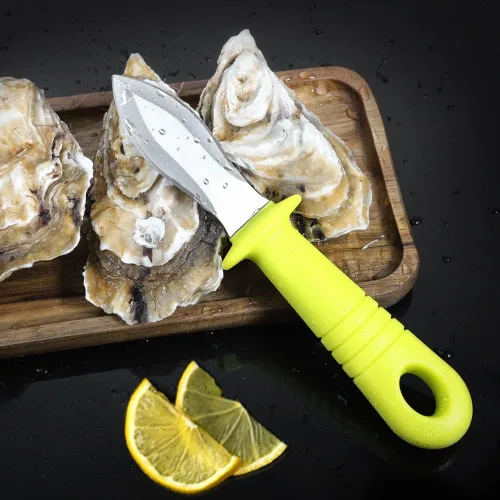 Vista 5 de Abridor de ostras Cuchillo para Shucking de ostras Herramienta de abridor de mariscos
