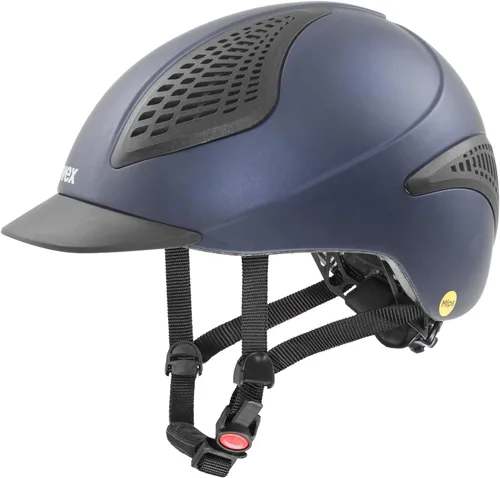 Vista 9 de uvex exxential II MIPS - Casco de equitación para mujeres y hombres, casco ajustable con sistema MIPS integrado