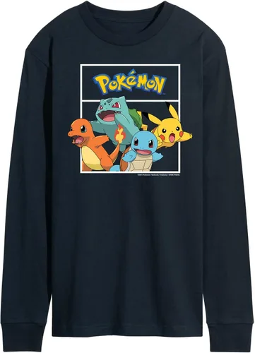 Vista 19 de HYBRID APPAREL - Team Pokémon - Camiseta de manga larga para hombre