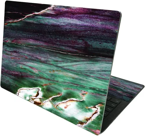 Vista 21 de MightySkins Skin compatible con Microsoft Surface Laptop 4 de 13.5 pulgadas - Mármol ámbar Funda protectora de vinilo duradera y única Fácil
