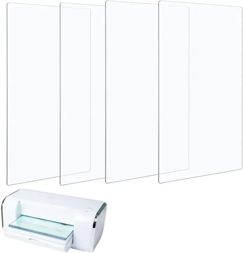 Vista 10 de 2 unidades/1 par de almohadillas de corte compatibles con máquina de troquelado BSP y BS Switch Plus, placas de corte de plástico de policarbonato