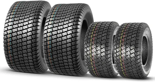 Vista 9 de MaxAuto 16x7.50-8 16x7.5x8 Neumático para cortacésped Turf Saver 4 capas, juego de 2